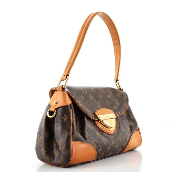 Louis Vuitton Beverly Handbag Monogram Canvas MM Brown - Picture 2 of 10